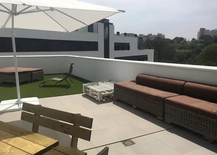 Bright Apartment, Community Pool And Own Private Pool On Splendid Terrace, Garage, 900m, Mountains 200m Estepona