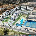 Oasis: Beachfront With Dual Pools And Mountain Views Estepona